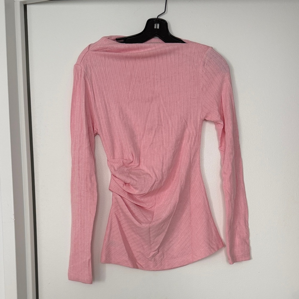 Pink long sleeve shirt